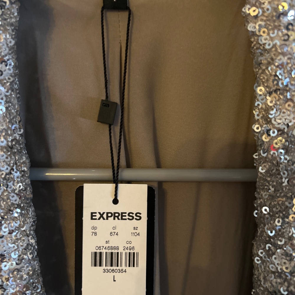 Limited silver sequin jacket - Picture 2 of 3